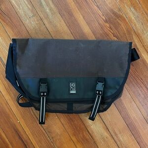 Chrome Brown Messenger Bag